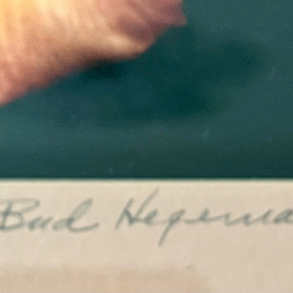 Framed Peach Rose Photograph By Bud Hereman Wall Art Decor 12/13 Inch - Picture 8 of 14